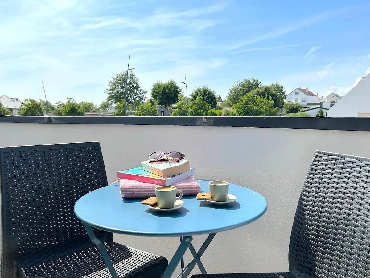 公寓 Port Maria, Appartement Acces Plage 拉莫尔海滩